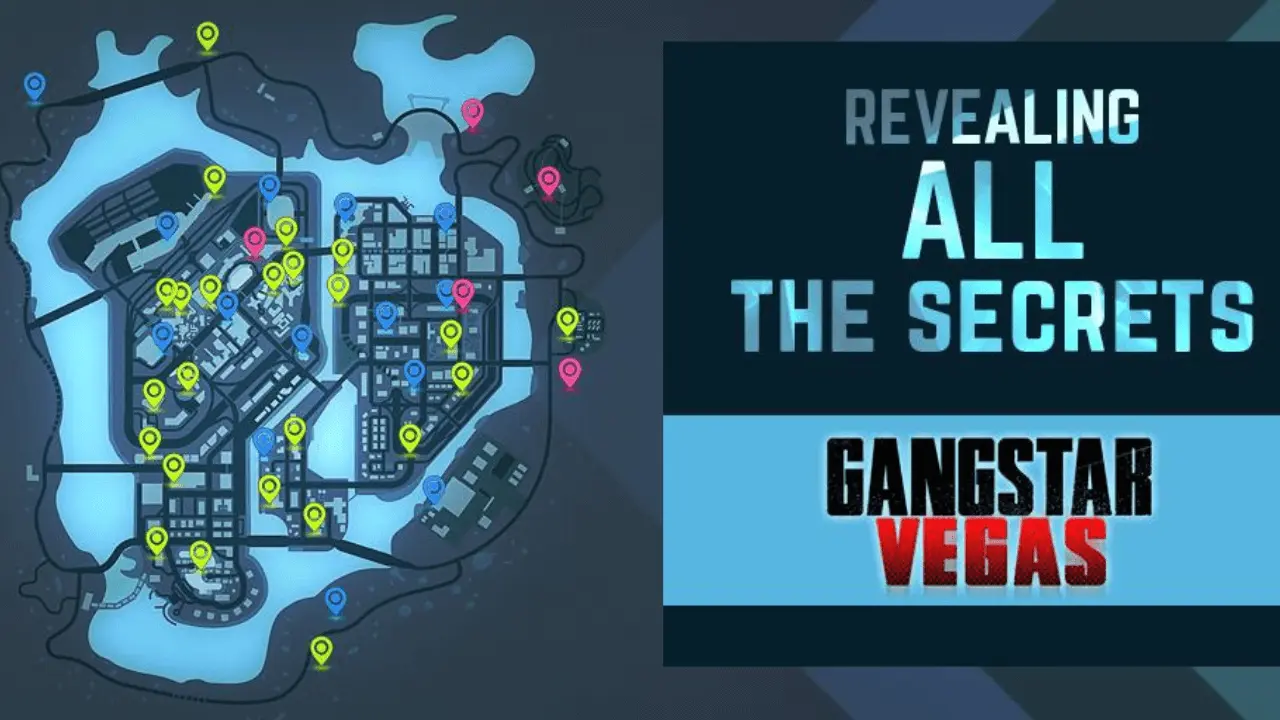 Gangstar Vegas Map and locations