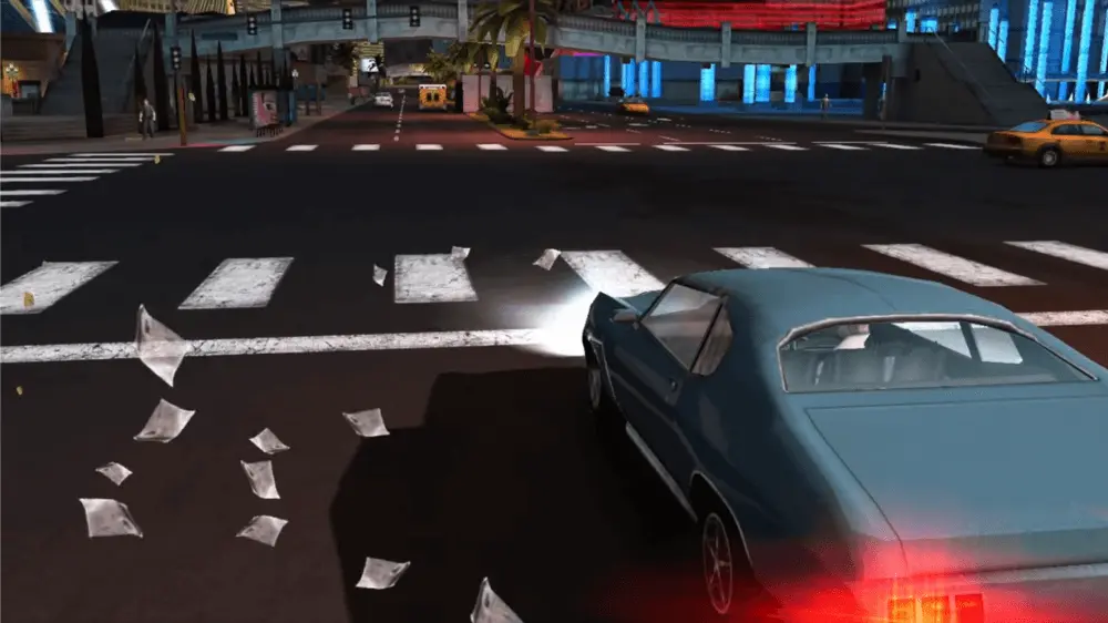 Graphics and sound of gangstar vegas for ios